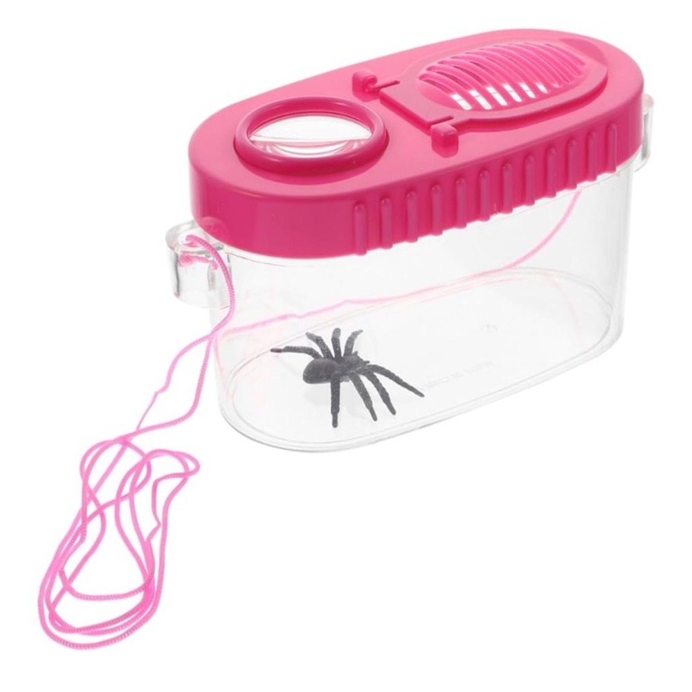 4 Kids Bug Catcher Viewer with Magnifying Glass & Tweezers Multi‎ Colors Kit